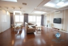 Newly renovated apartment with huge living room for rent in Ciputra, Tay Ho, Hanoi.